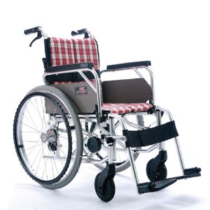 미키코리아 알루미늄 휠체어 미라지7 22D-B(통타이어)